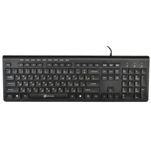 Клавиатура Oklick 480M (черный)